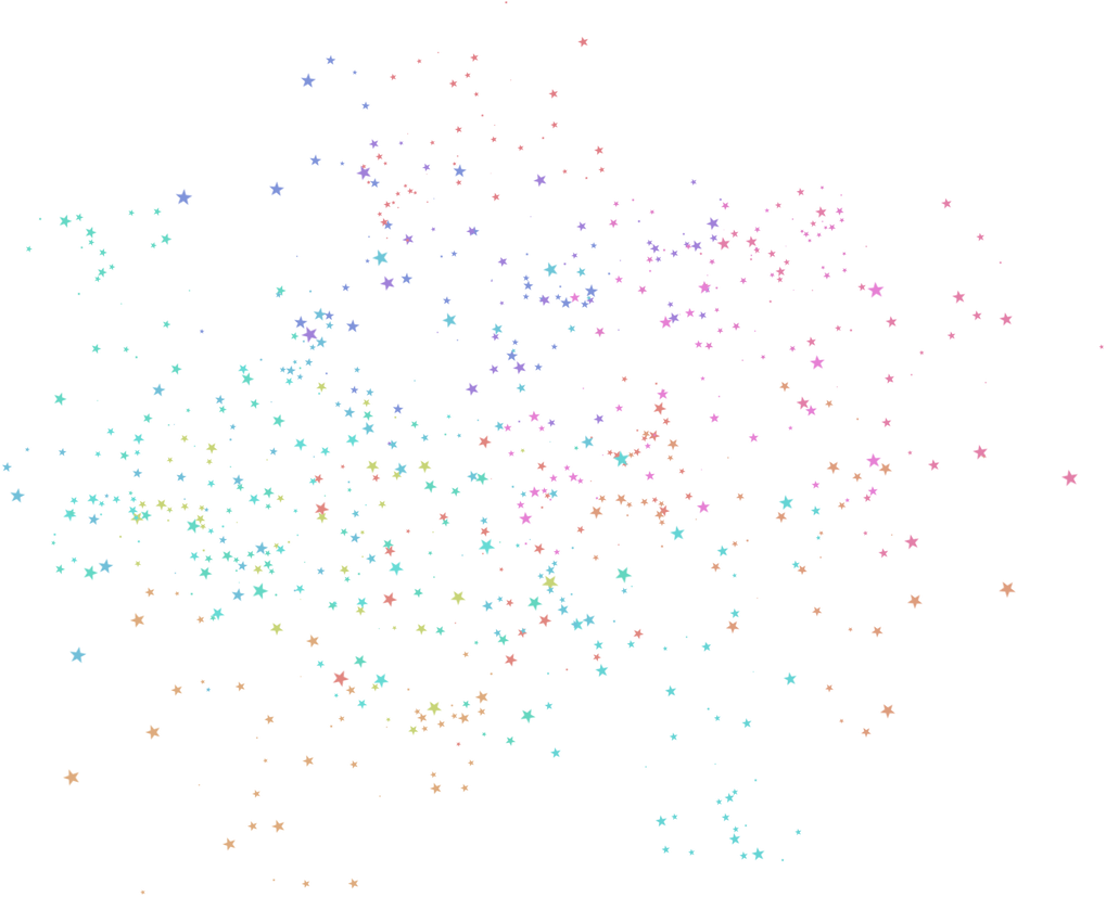 Colorful Star Confetti